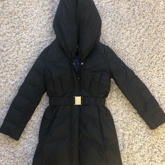 T Tahari Caroline Pillow Hood Down Puffer Jacket Size XS - Picture 4 of 13